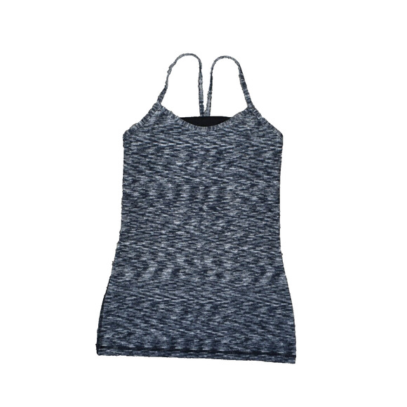 Lululemon Women's Size 4 Basic Sleeveless Gray Polyester Scoop Neck Gym - Picture 1 of 8